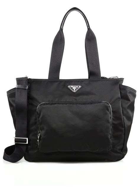 prada nappy bag uk|Prada nylon diaper bag.